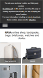 Mobile Screenshot of navadesign.com